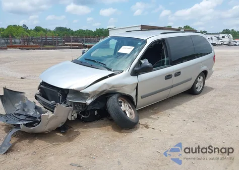 2007 Dodge Grand Caravan Se from USA, damaged, VIN 1D4GP24R07B111096